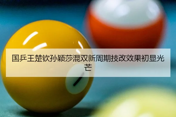 国乒王楚钦孙颖莎混双新周期技改效果初显光芒